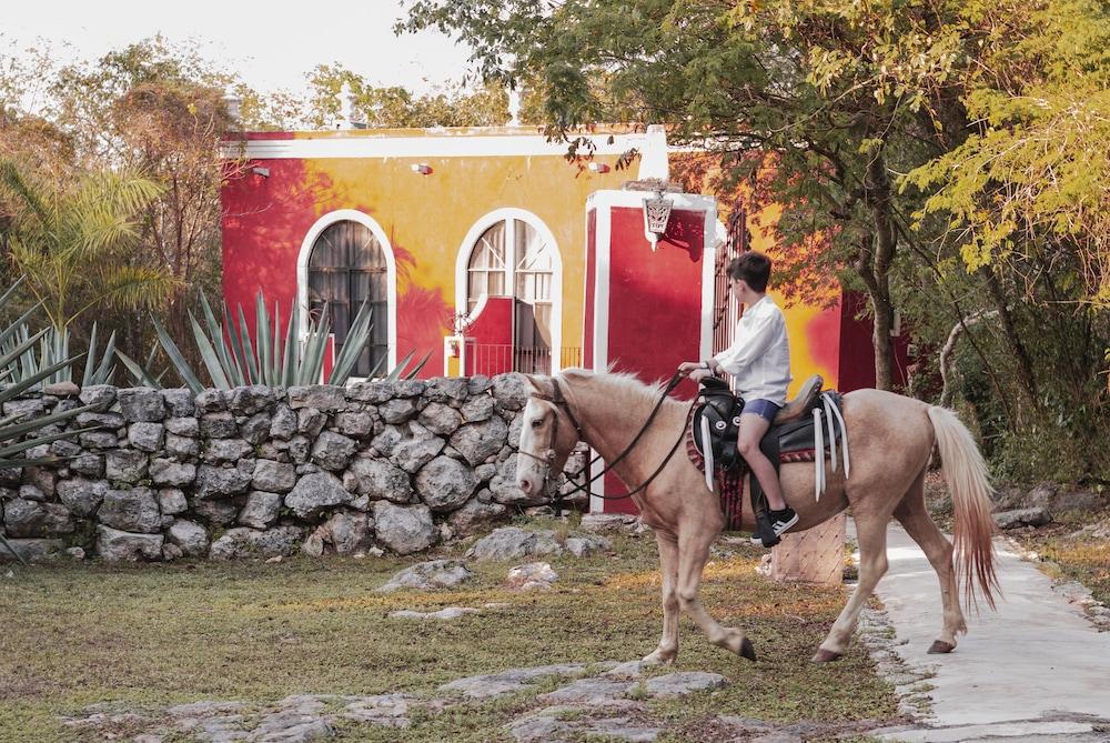 Hotel Hacienda Ticum Tixkokob エクステリア 写真